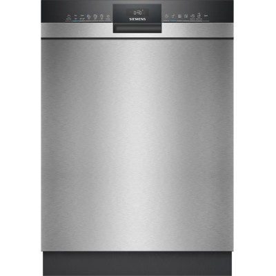 Lavastoviglie Siemens SN43ES22AE da incasso 60 cm inox nero Home Connect IQ300