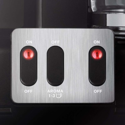 Macchinetta per il caffè filtro Krups Duothek Plus KM8508 nera