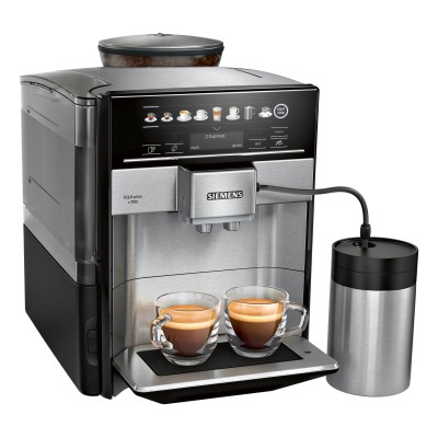 Macchinetta per il caffè automatica Siemens EQ6 plus s700 TE657M03DE acciaio inox nera