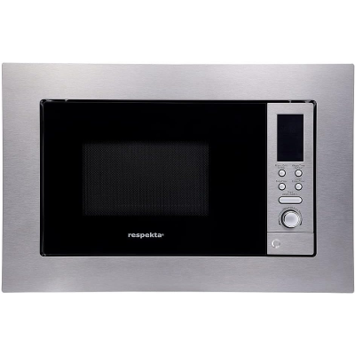 Forno a microonde Respekta MW 800 Da Incasso acciaio inox