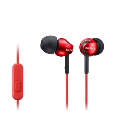 Auricolari Sony MDR-EX110APR Rosso