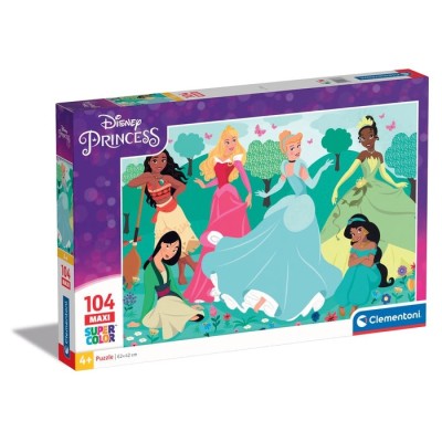 Puzzle Clementoni Supercolor Maxi Disney Princess