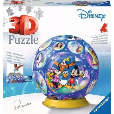 Puzzle Ball 3D Ravensburger Personaggi Disney