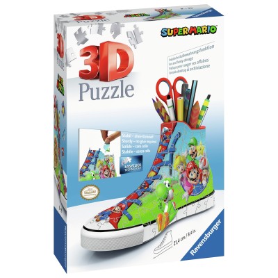 Puzzle 3D Ravensburger Scarpa da ginnastica Super Mario