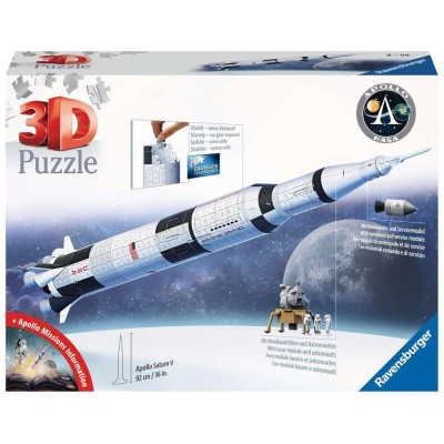 Puzzle 3D Ravensburger Apollo Saturn V Rocket