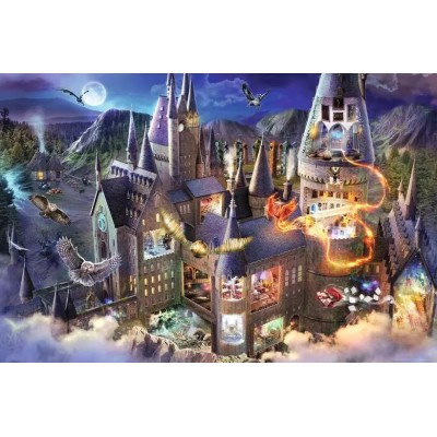 Puzzle Ravensburger Interno di Hogwarts