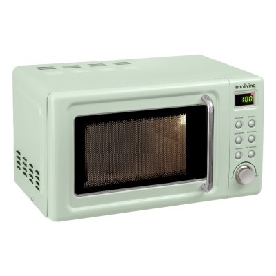 FORNO MICROONDE VINTAGE INNOLIVING GRILL 20LT 800+700W VERDE INN-861G